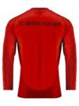 Camisa Bayern de Munique Vermelha Home I 2024/25 Manga Longa