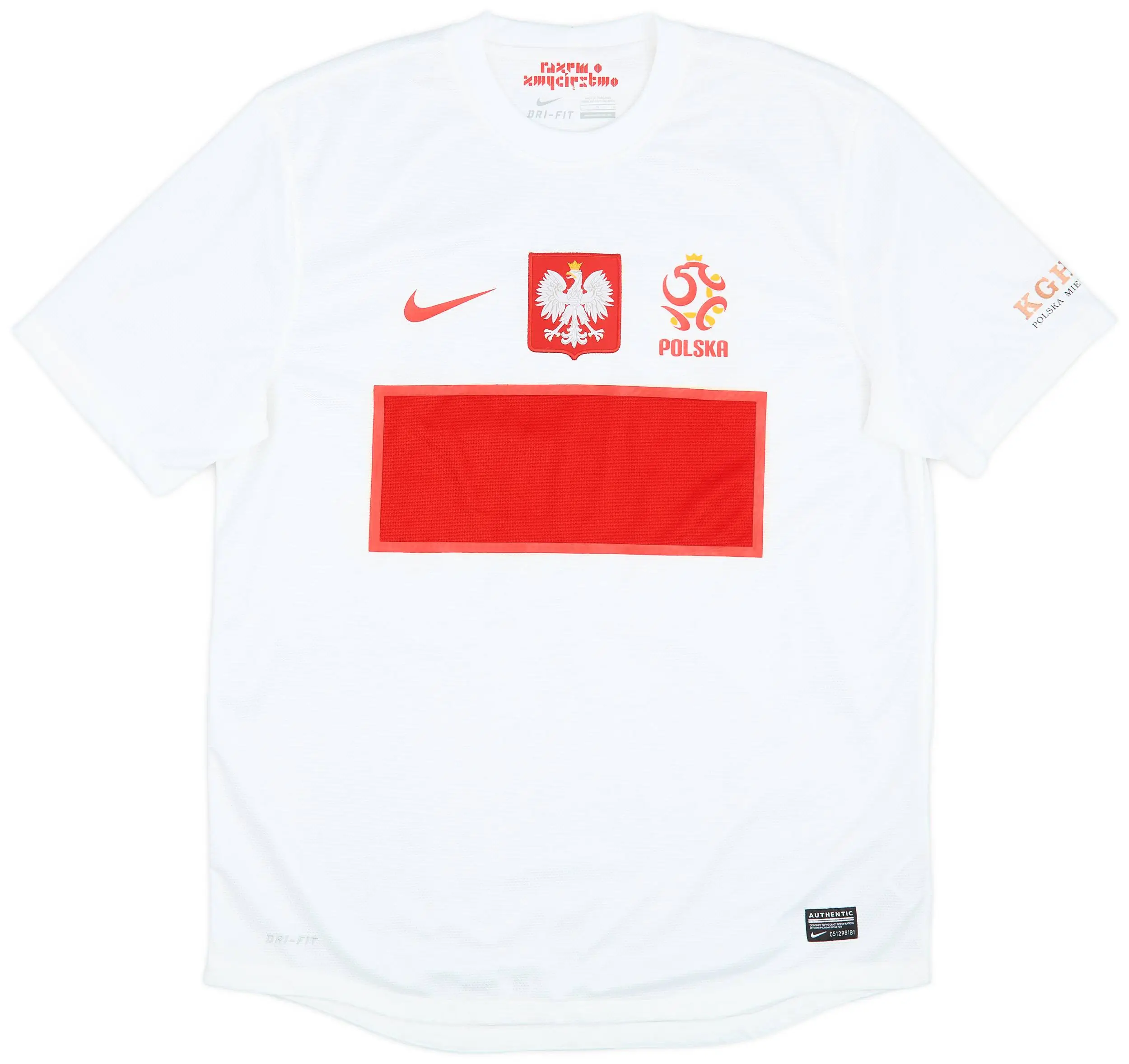 Camisa Polônia 2012 Branca Home Retrô Masculina Camisa Polônia 2012 Branca Home Retrô Masculina