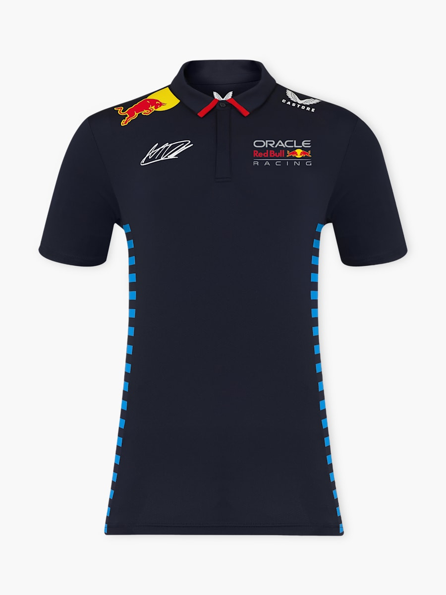 Camiseta Polo Red Bull Racing F1 2024 Team Sergio Perez 11 Driver Camiseta Polo Red Bull Racing F1 2024 Team Sergio Perez 11 Driver