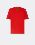 Camiseta Scuderia Ferrari F1 Sainz 55 Vermelha 2024 Team