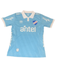 Camisa Club Nacional Azul Claro Polo 2024/25 Masculina
