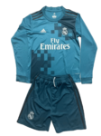 Kit Infantil Real Madrid 2017/18 Azul Manga Longa Unissex