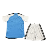 Kit Infantil Titular Charlotte FC Branca/Azul 2024/25 Unissex