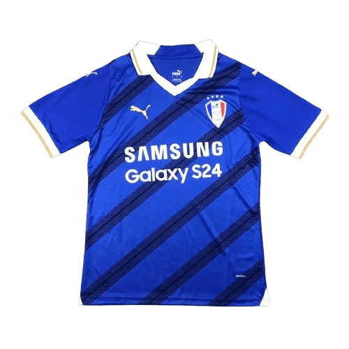 Camisa Suwon Samsung Bluewings Home Azul 2024/25 Masculina Camisa Suwon Samsung Bluewings Home Azul 2024/25 Masculina