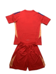 Kit Infantil Itália Vermelha Goleiro 2024/25 Unissex