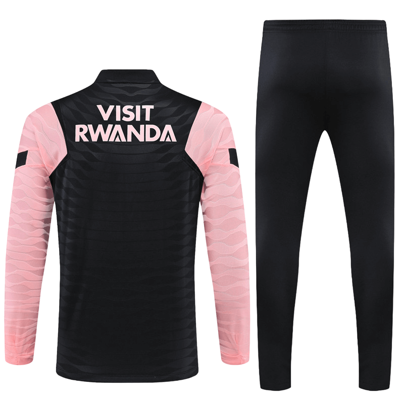 Conjunto de Treino PSG Jaqueta + Calça Preta/Rosa 2021/22 Conjunto de Treino PSG Jaqueta + Calça Preta/Rosa 2021/22