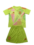 Kit Infantil Alemanha Verde Goleiro 2024/25 Unissex