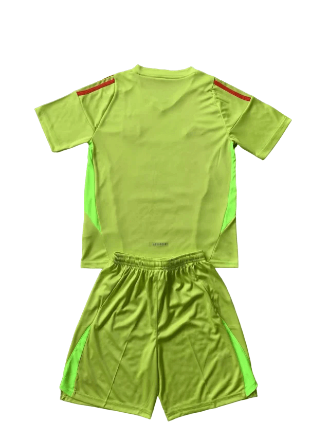 Kit Infantil Itália Verde Goleiro 2024/25 Unissex Kit Infantil Itália Verde Goleiro 2024/25 Unissex