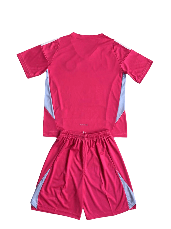 Kit Infantil Escócia Vermelha Goleiro 2024/25 Unissex Kit Infantil Escócia Vermelha Goleiro 2024/25 Unissex