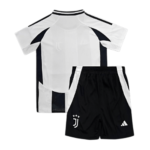 Kit Infantil Juventus Branca I Home Titular 2024/25 Unissex