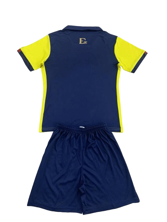 Kit Infantil Equador Titular Amarela 2024/25 Unissex Kit Infantil Equador Titular Amarela 2024/25 Unissex