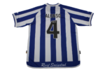 Camisa Real Sociedad Xabi Alonso #4 1995 Home Masculina