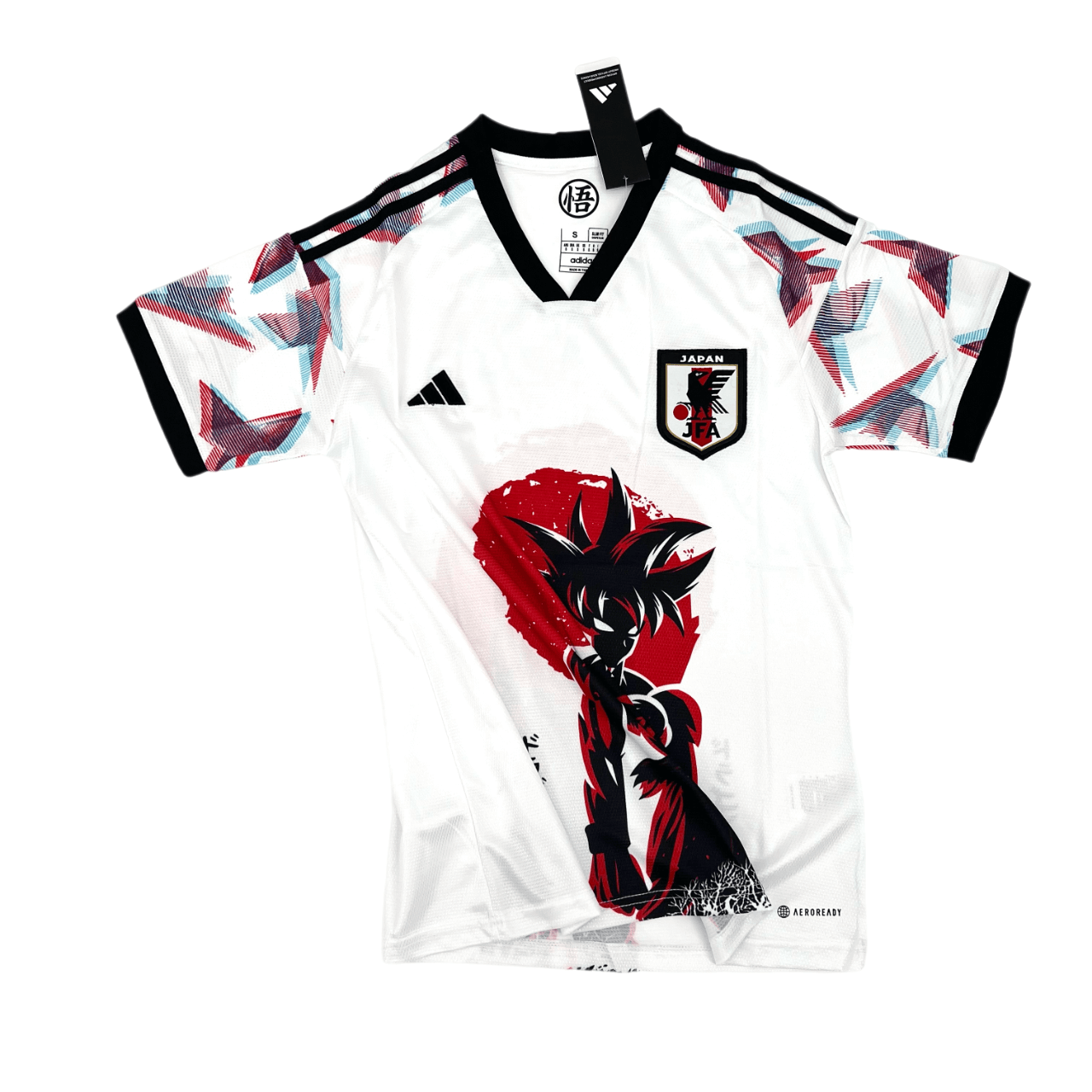 Camisa Japão Branca I Especial Goku Anime 2023/24 Camisa Japão Branca I Especial Goku Anime 2023/24