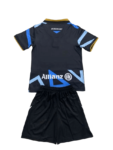 Kit Infantil Club Brugge Preta/Azul 2024/25 Unissex