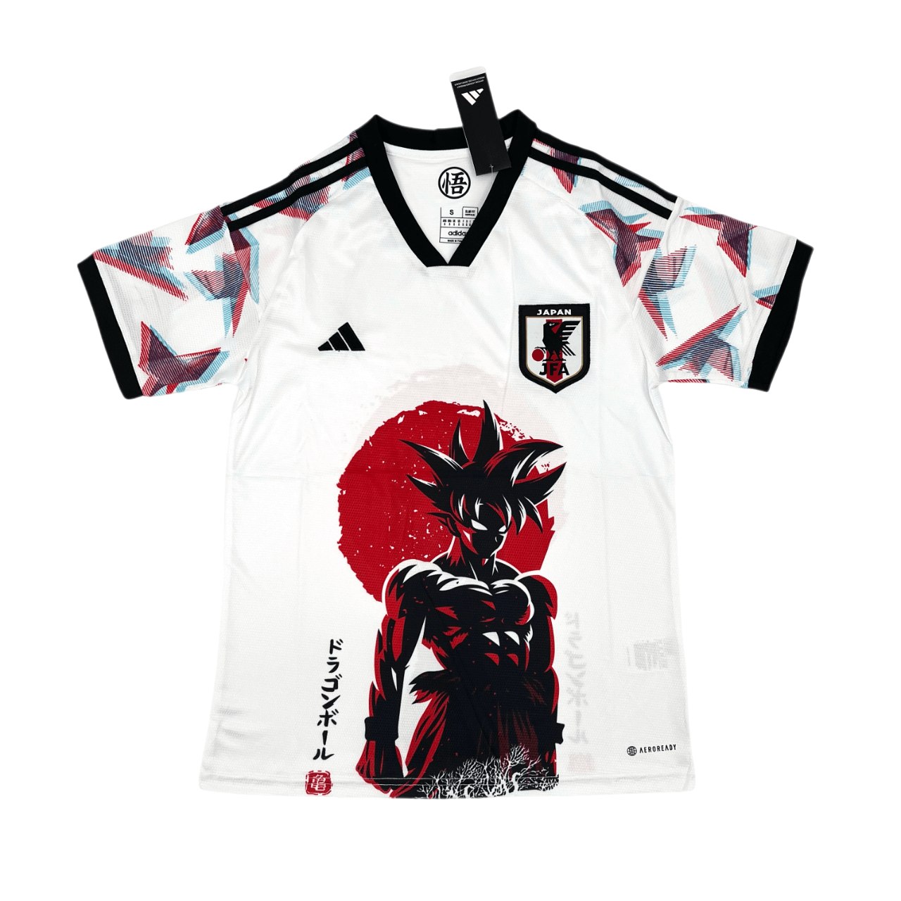 Camisa Japão Branca I Especial Goku Anime 2023/24 Camisa Japão Branca I Especial Goku Anime 2023/24