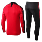 Conjunto de Treino PSG Jaqueta Vermelha+ Calça Preta 2018/19