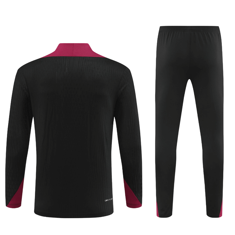 Conjunto de Treino PSG Jaqueta+ Calça Preta 2024/25 Conjunto de Treino PSG Jaqueta+ Calça Preta 2024/25