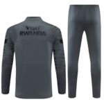Conjunto de Treino PSG Jaqueta + Calça Cinza Escuro 2021/22