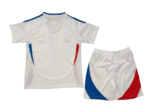 Kit Infantil Lyon Home I Branca 2024/25 Unissex