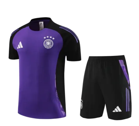 Conjunto Treino Alemanha Roxo 2024/25 Masculina