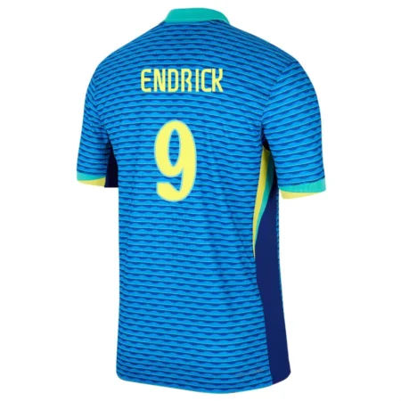Camisa do Brasil Endrick #9 Azul II 2024/25 Masculina