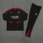 Conjunto de Treino PSG Jaqueta+ Calça Preta 2024/25
