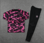 Conjunto de Treino PSG Jaqueta+Calça Rosa/Preto 2022/23