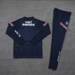 Conjunto de Treino PSG Jaqueta+Calça Azul Escuro 2021/22