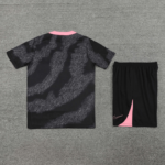 Conjunto de Treino PSG Camisa Cinza+ Bermuda Cinza 2024/25