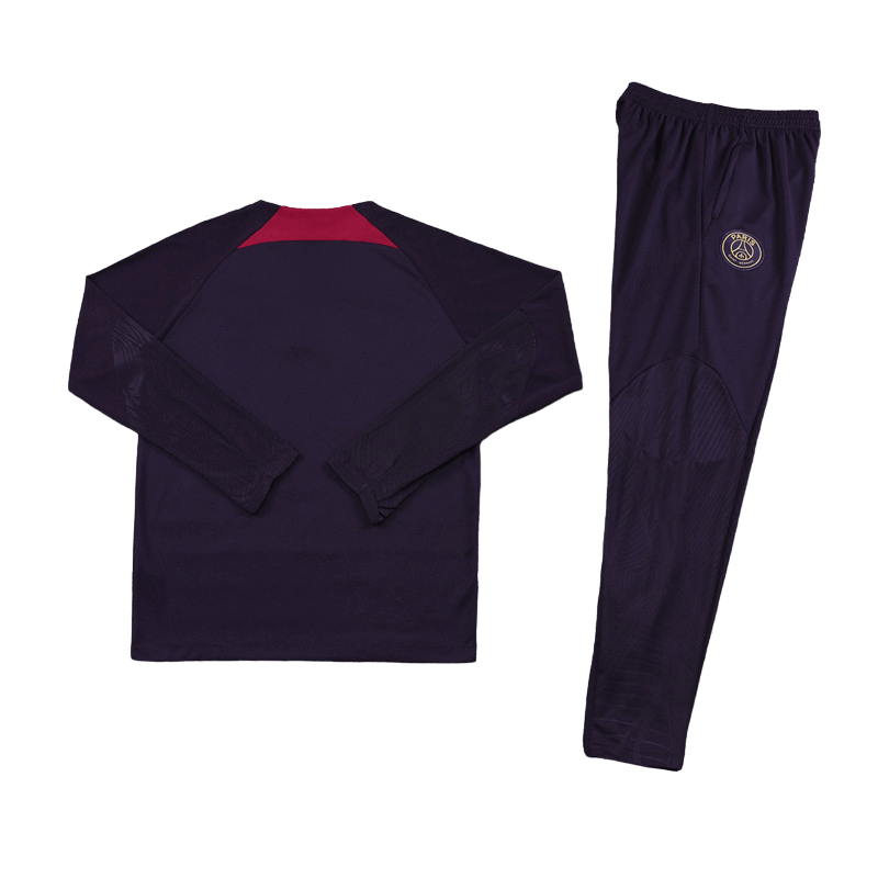 Conjunto de Treino PSG Jaqueta Roxo + Calça Roxo 2023/24 Conjunto de Treino PSG Jaqueta Roxo + Calça Roxo 2023/24