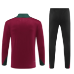 Conjunto de Treino PSG Jaqueta Vermelha+ Calça Preta 2024/25