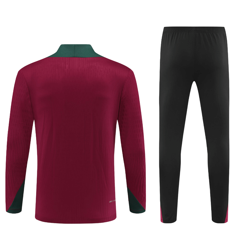 Conjunto de Treino PSG Jaqueta Vermelha+ Calça Preta 2024/25 Conjunto de Treino PSG Jaqueta Vermelha+ Calça Preta 2024/25