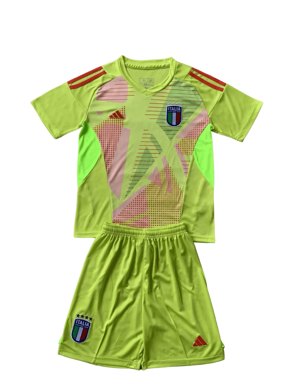 Kit Infantil Itália Verde Goleiro 2024/25 Unissex Kit Infantil Itália Verde Goleiro 2024/25 Unissex