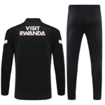 Conjunto de Treino PSG Jaqueta Preta+Calça Preta 2021/22
