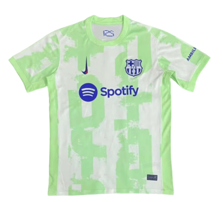 Camisa Barcelona Verde III Third 2024/25 Masculina
