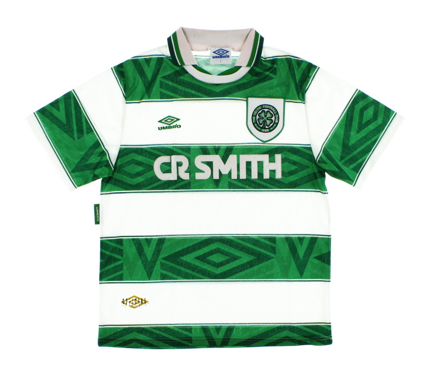 camisa-celtic-fc-away-home-i-branca-verde-1994-95 Camisa Celtic FC Away I Branca/Verde 19994/95