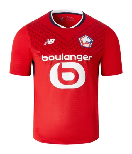 Camisa Lille Losc I Vermelha 2024/25 Masculina