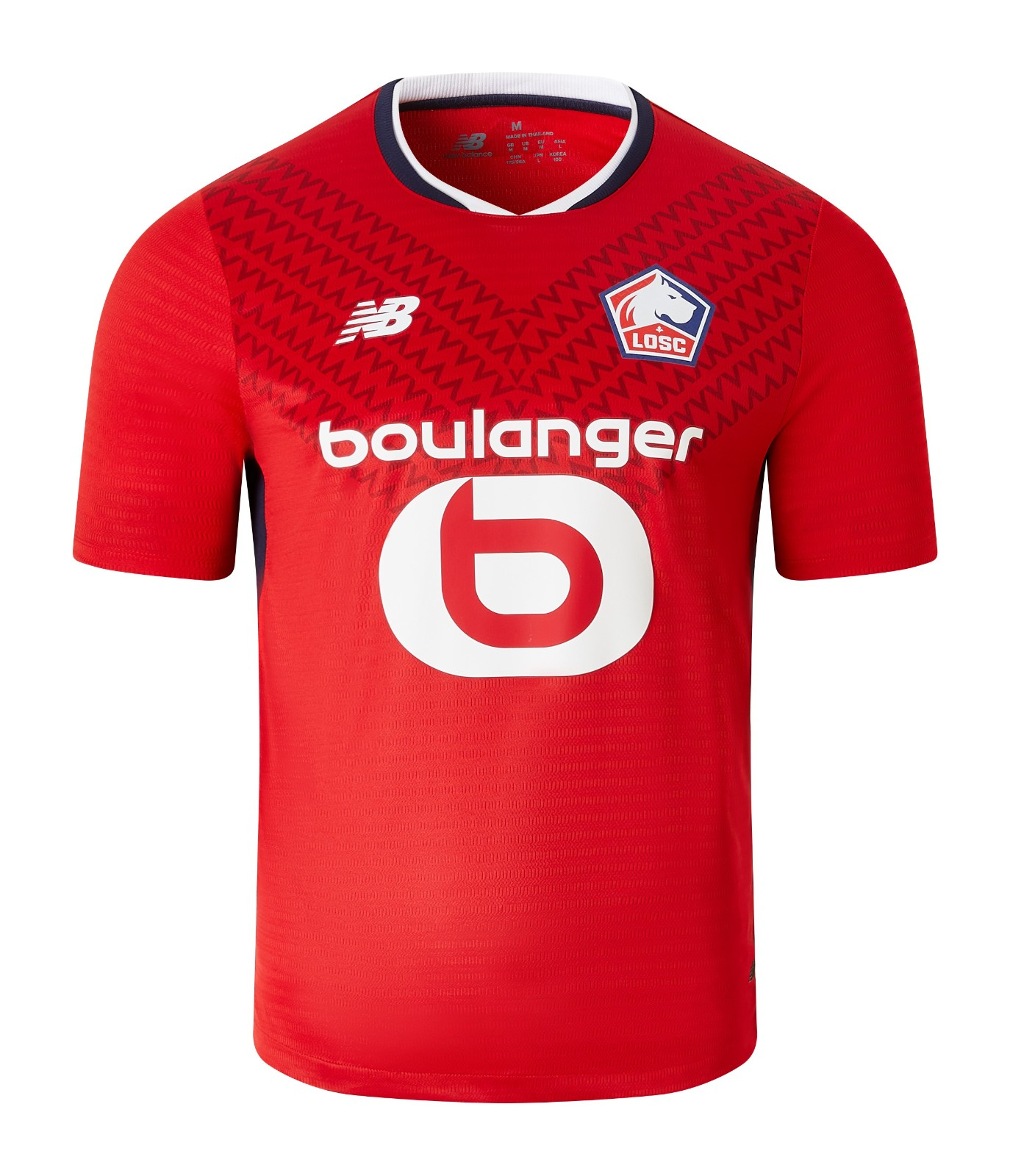 camisa-lille-losc-home-i-vermelha-2024-25-masculina Camisa Lille Losc I Vermelha 2024/25 Masculina