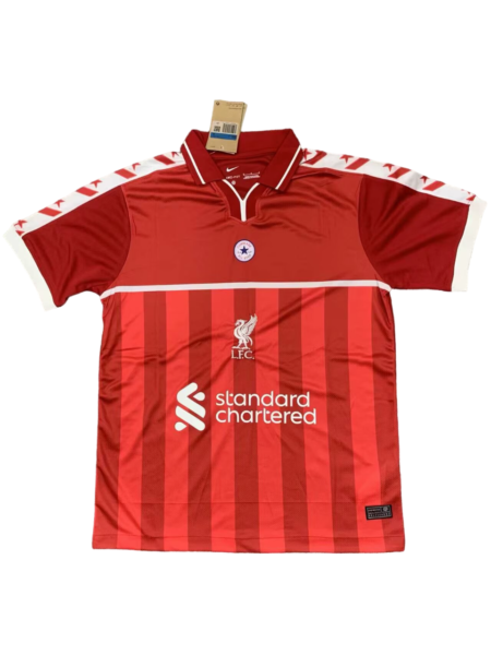 Camisa Liverpool Vermelha Polo Especial 2024/25 Masculina