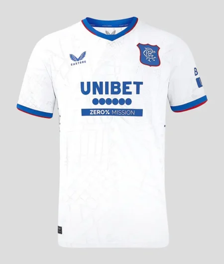 Camisa Rangers Branca Away II 2024/25 Masculina