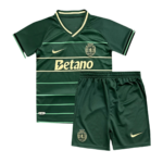 Kit Infantil Sporting Portugal Verde/Preta 2024/25 Unissex