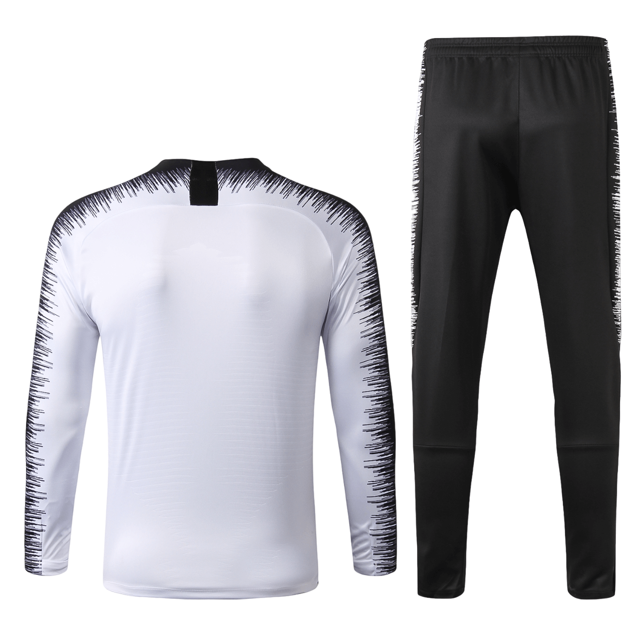 Conjunto de Treino PSG Jaqueta + Calça Branca/Preta 20219/20 Conjunto de Treino PSG Jaqueta + Calça Branca/Preta 20219/20