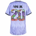 Camisa Real Madrid Roxo Vini Jr. #20 2022/23 common goal