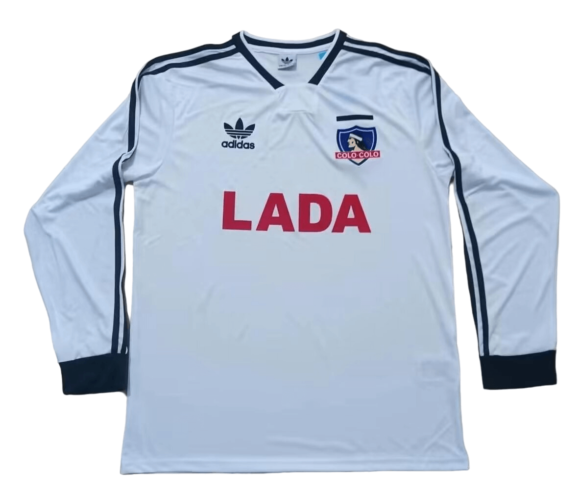 Camisa Colo Colo Branca 1991 Manga Longa Camisa Colo Colo Branca 1991 Manga Longa