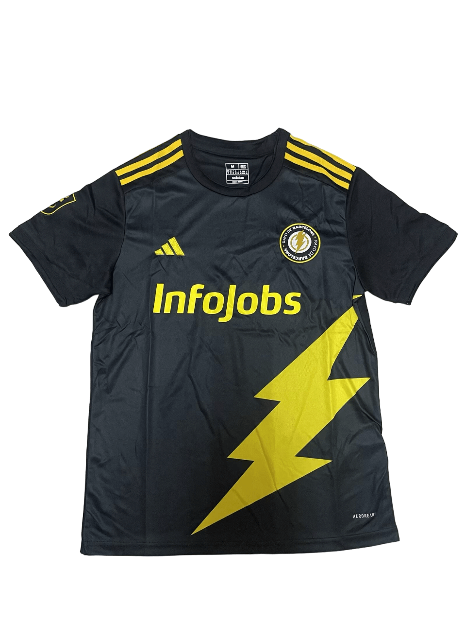 Camisa Rayo de Barcelona Preta Titular 2024/25 Masculina Camisa Rayo de Barcelona Preta Titular 2024/25 Masculina