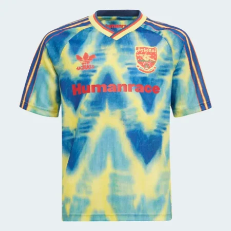 Camisa Arsenal Human Race 2020/21 Amarela/Azul