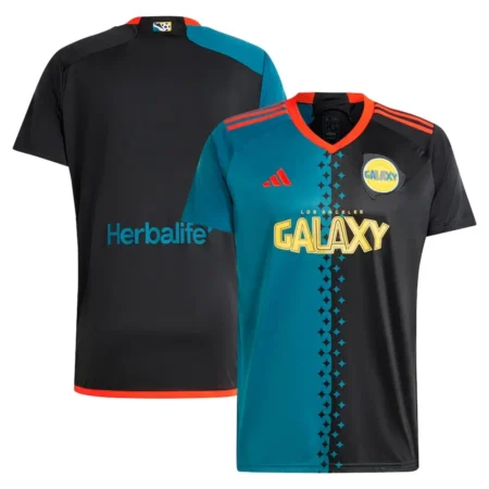 Camisa LA Galaxy Terceira Preta/Azul III 2024/25 Masculina