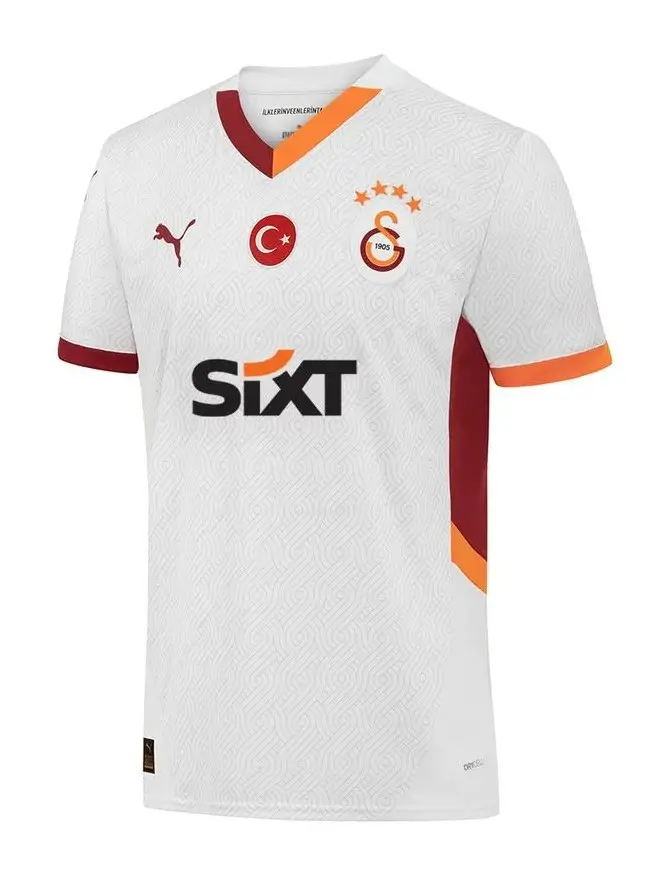 Camisa-RESERVA-Galatasaray-BRANCA-2024-25-MASCULINA (1) Camisa Reserva Galatasaray Branca II 2024/25 Masculina