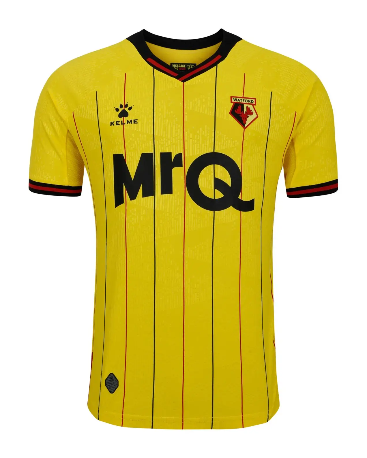 Camisa-Titular-Watford-AMARELA-HOME-2024-25-MASCULINA (1) Camisa Titular do Watford Amarela I 2024/25 Masculina