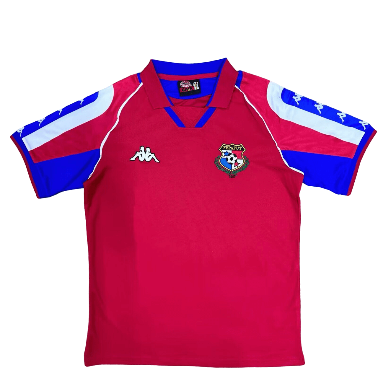 Camisa-Titular-panama-vermelha-1998-masculina (1) Camisa Panamá Vermelha I Home 1998 Masculina